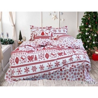Новогоднее постельное белье TAG ранфорс R-T9124