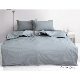 Постельное белье однотонное TAG (Украина) ранфорс Oyster Gray светло-серое Постельное белье однотонное TAG (Украина) ранфорс Oyster Gray светло-серое
