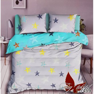 Комплект постельного белья TAG (Украина) ранфорс R7459 Звёзды