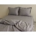 Постельное белье однотонное TAG ранфорс R-T9116 серое