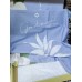 Постельное бельё Tag (Украина) сатин S405 Цветы на синем