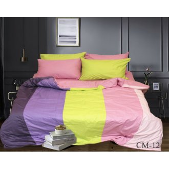 Постельное белье Tag сатин Color mix CM-12 евро