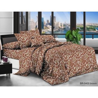 Постельное бельё TAG поликоттон BR5400 brown