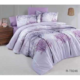 Постельное белье TAG (Украина) ранфорс R-T9246 Сиреневое