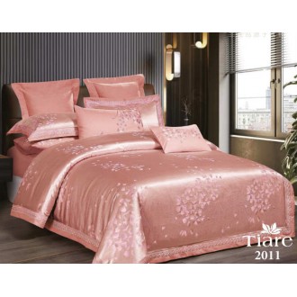 Постельное белье Вилюта (Украина) сатин жаккард Tiare 2011 Пудровое