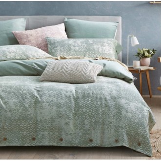 Постельное белье Viluta (Украина) Satin Wash Jacquard вареный хлопок Tiare 02 