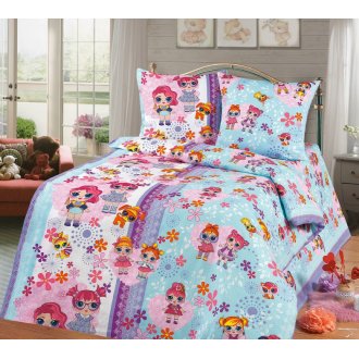 Детское постельное белье Tirotex LOL Blue