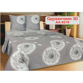 Постельное бельё Тиротекс бязь Одуванчики серые
