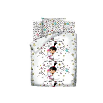 Детское постельное белье Novita бязь Агнес с единорогом