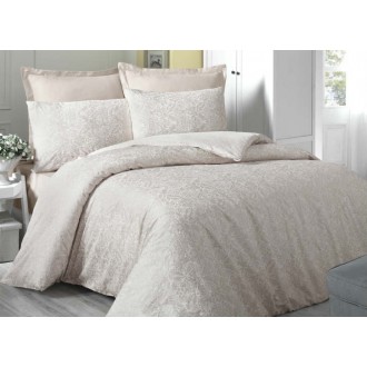 Комплект постельного белья евро Cream