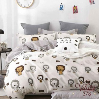 Детское постельное белье Viluta 378 в кроватку сатин