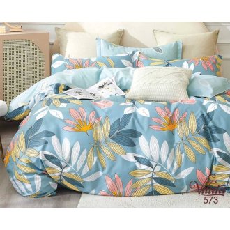 Постельное бельё Вилюта (Украина) сатин 573 Синее