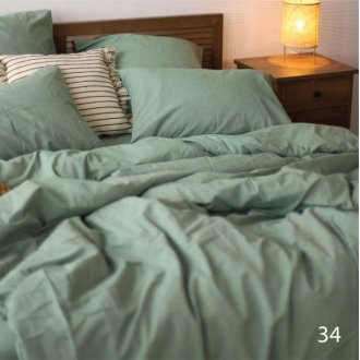 Однотонное постельное белье Viluta Wash Tiare 34