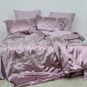 Постельное белье Viluta (Украина) Satin Tiare Jacquard 2115 Лиловое Постельное белье Viluta (Украина) Satin Tiare Jacquard 2115 Лиловое