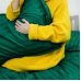 Постельное белье Viluta Satin Stripe 68 (Украина) Зелёный