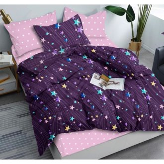 Постельное белье Zastelli Stars Violet